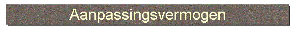 Aanpassingsvermogen